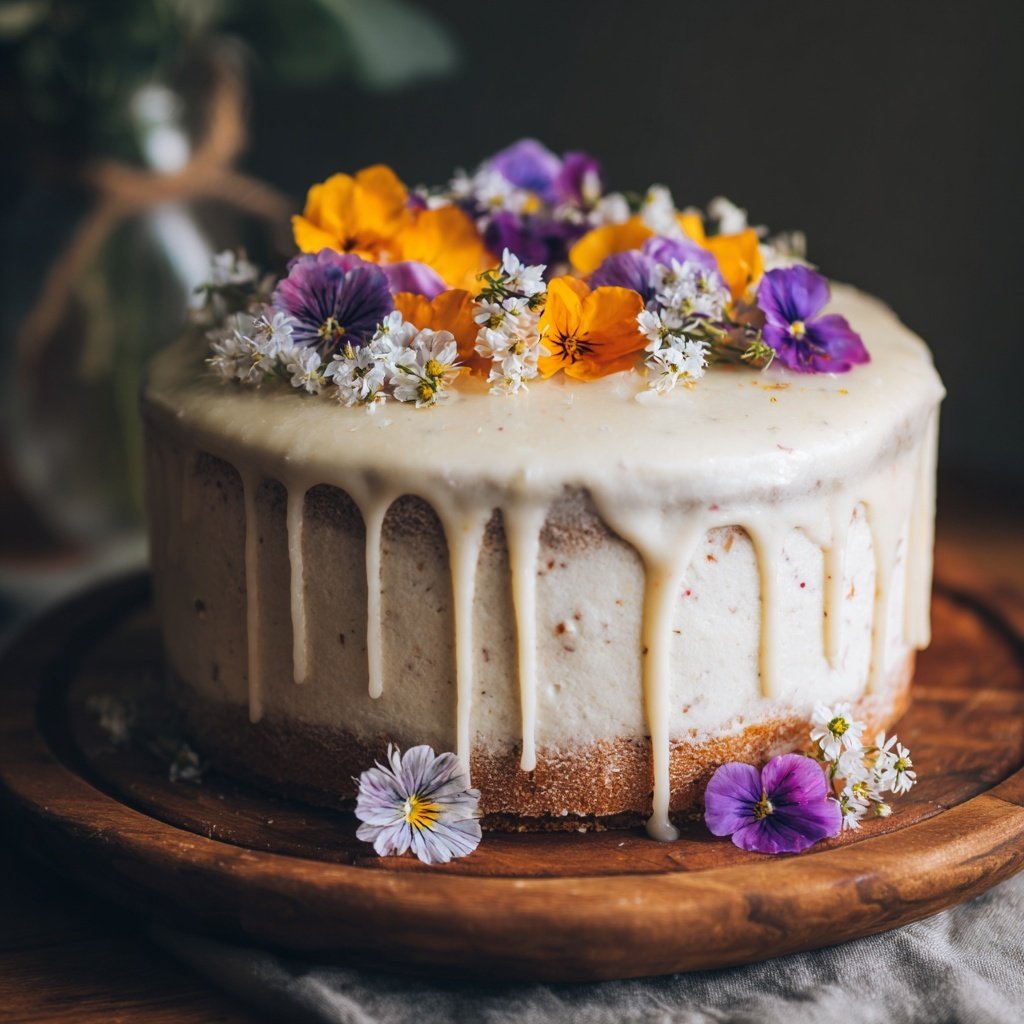 Spring Vanilla Bean Cake