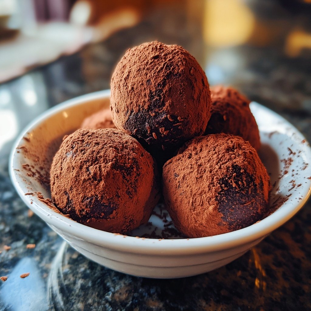 Chocolate Coconut Truffles