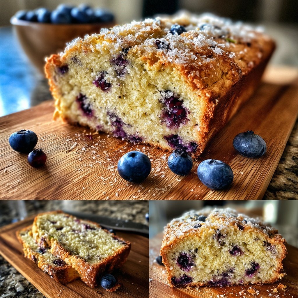 Blueberry Lemon Rustic Loaf