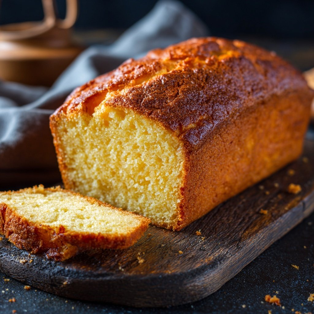 Simple Butter Vanilla Loaf
