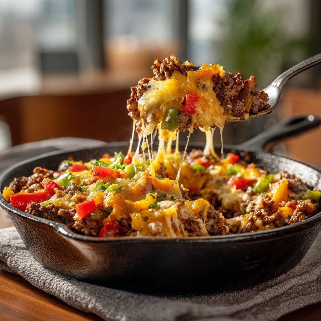 Easy Ground Beef Skillet Dinner