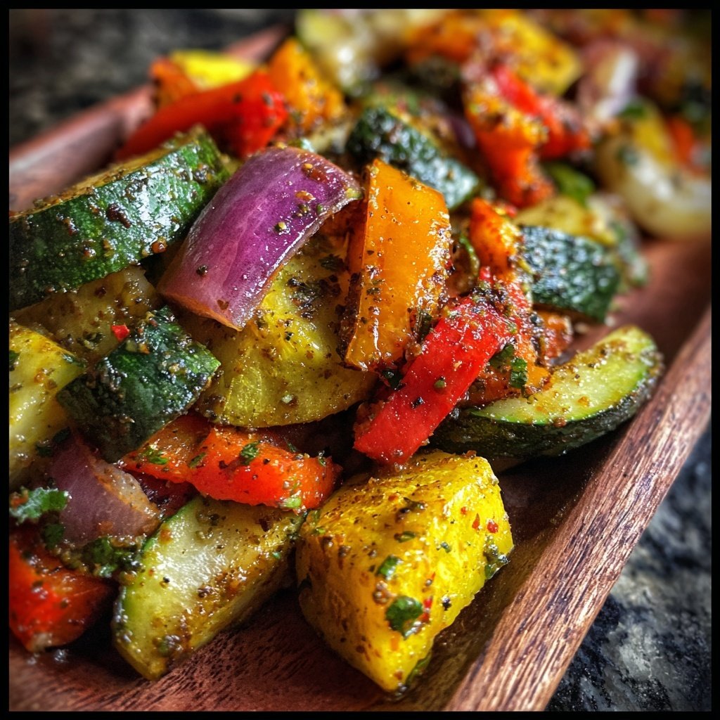 Jamaican Jerk Spiced Vegetables