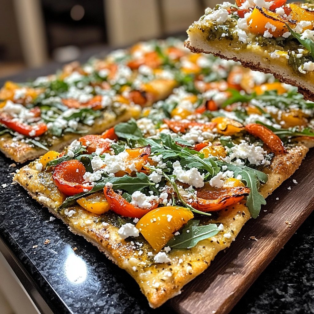 Super Bowl Party Food Veggie Flatbreads