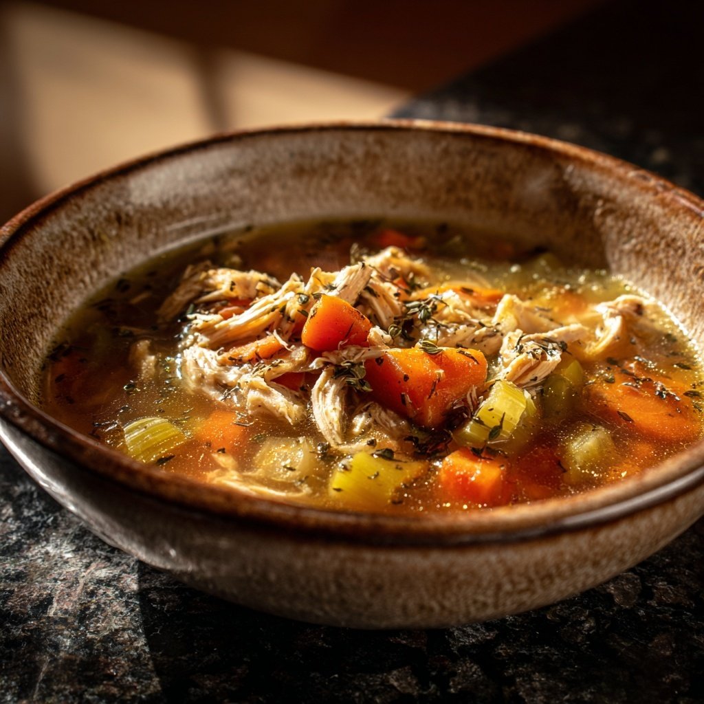 Rotisserie Chicken And Vegetable Soup