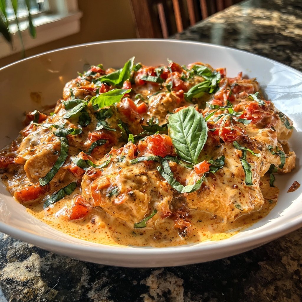 Creamy Tomato Basil Chicken