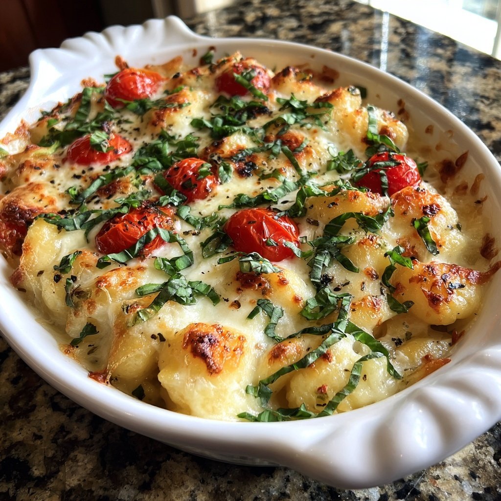 Valentine Gnocchi Bake