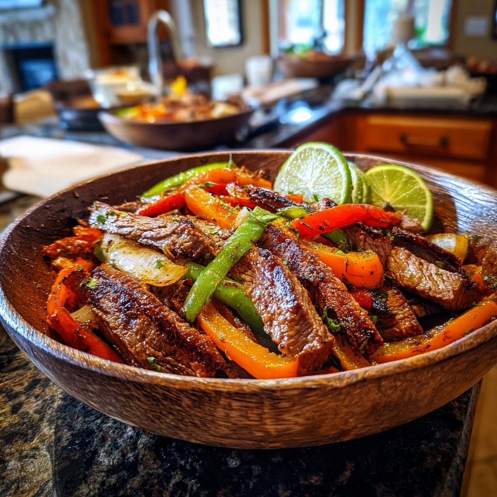 Grilled Steak Fajita Bowls